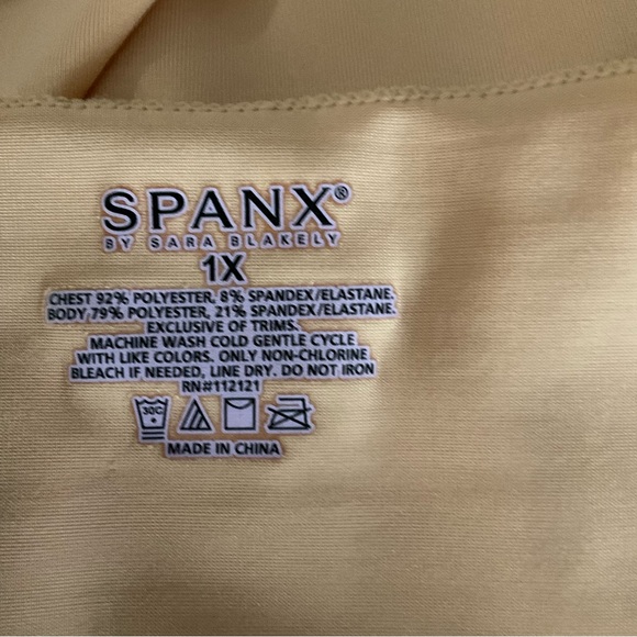Spanx Gathered Scoop Neck Cami Size 1X Maple Stretch - Picture 4 of 4